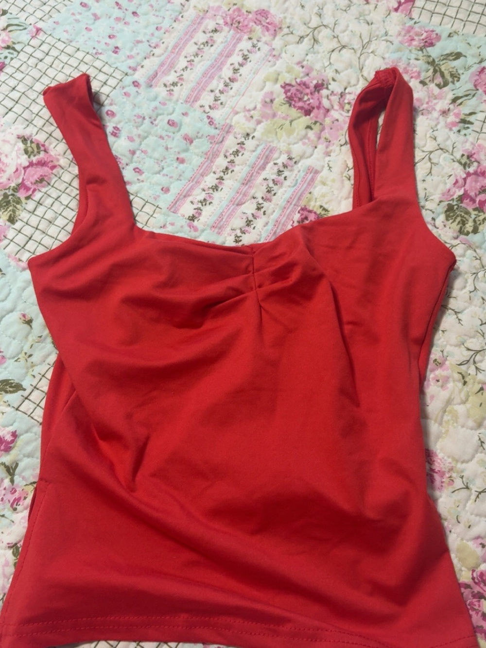 SHEIN Red Tank